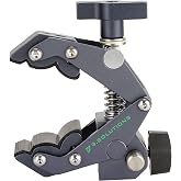 9.Solutions Savior Clamp With Socket, Articulated Jaws, Hexagonal Socket for 5/8" Pins, Max Load: 66lbs, 9.XS1005B, fit firmly onto any oddly shaped object