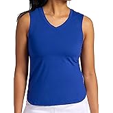 Head Womens Balance V-Neck Tank Top, Relaxed Fit, Stretch Midweight Material