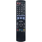N2QAYB000378 Replaced Remote Control fit for Panasonic Blu-ray Disc Player | DMP-BD60 DMP-BD80 DMP-BD35 DMP-BD605 DMP-BD601 DMP-BD80K DMP-BD605K DMP-BD601K DMP-BD601 DMP-BD605