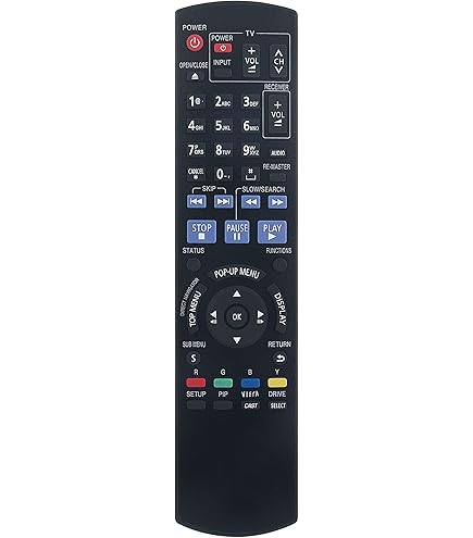 交換リモートコントローラ使用for dmp-bd89?dmp-bd93?dmp-bd901?Panasonic Blu - ray Disc Player n5ksbvb Amazon.com: Replacement Remote Control for Panasonic DMP