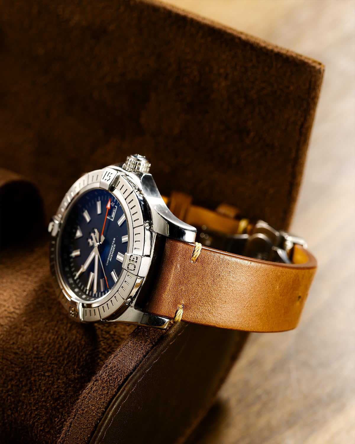 REZERO Quick Release Watch Band, Top Grain Leather Watch Straps, Italian Calfskin Watchbands Replacement 18mm 19mm 20mm 21mm 22mm 23mm 24mm for Men, Women