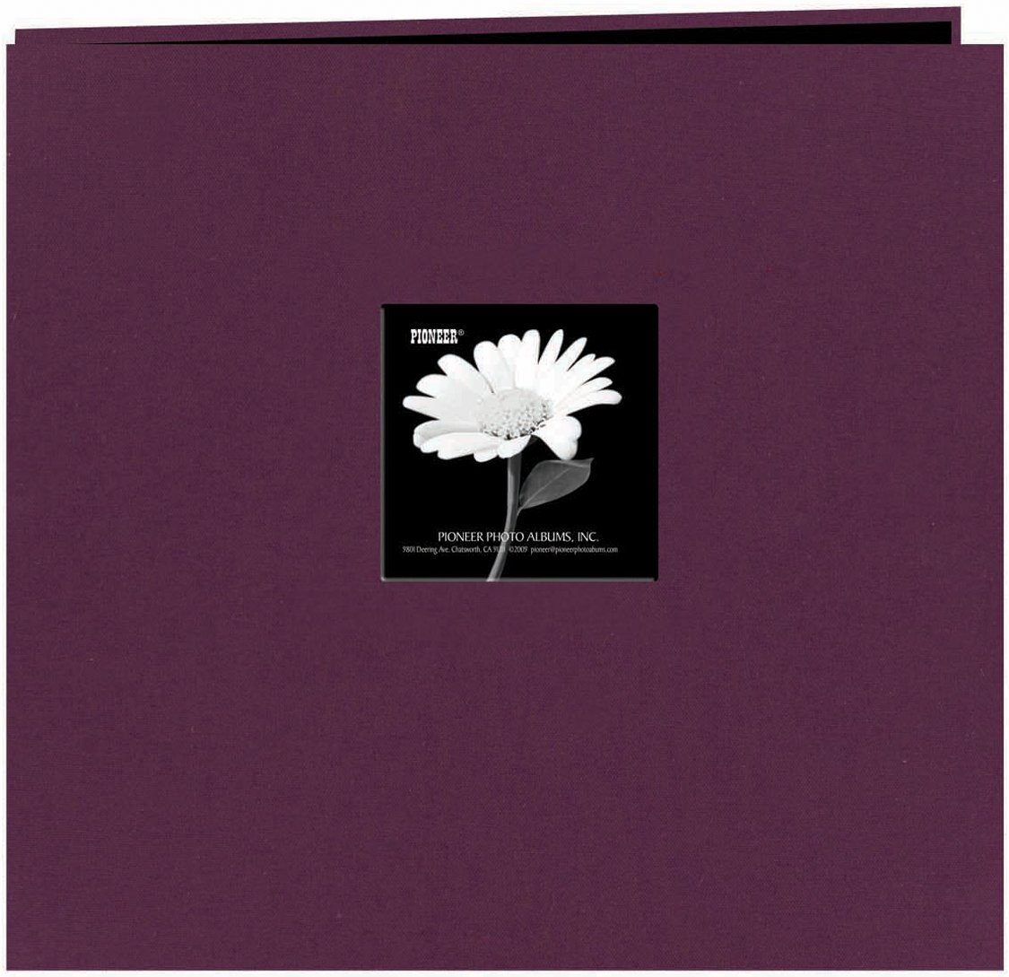 Pioneer Scrapbook, fabric, Wildberry Purple, 12" x 12"