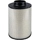 LeleoCar B085011 Primary Air Filter Round Compatible with Cummins 6BTA5.9 | Polyester &amp; Metal Mesh Media, Low Airflow Restriction, Resists Intense Pulsation, OE CA6818 AH1141 PA2818 AF1012 2912986
