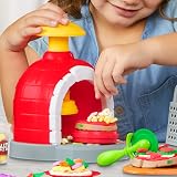 Play-Doh Kitchen Creations Pizza Oven Set with 6 Colors and Tools view 8