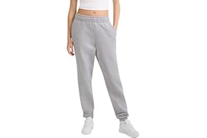 Champion Womens Cinched-Bottom Fleece Sweatpants, Oversized Fit, Midweight