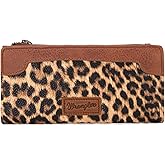 Montana West Wrangler Minimalist Wallet for Women Credit Card Wallet Ladies Travel Wallets Monederos de Mujer Card Cases & Money Organizers with Smooth Zippers for Women