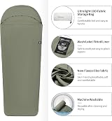 Naturehike Ultralight Sleeping Bag Liner 128g Travel Sheet 80x210cm view 3