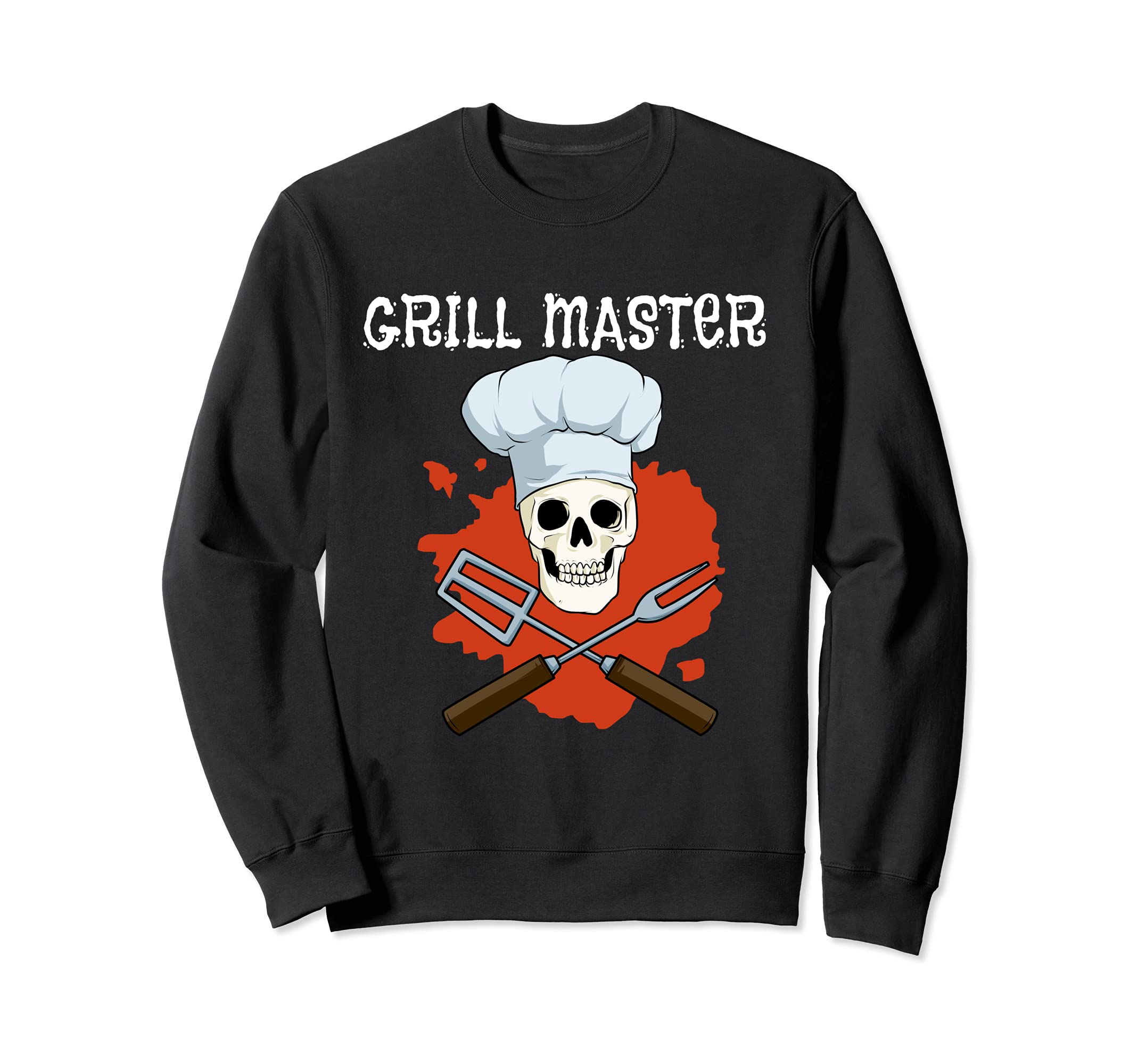 Funny BBQ Grill Master Grilling Barbecue Sweatshirt