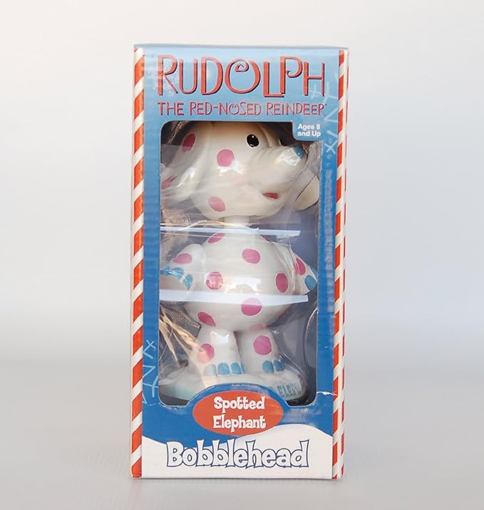 pink spotted elephant rudolph