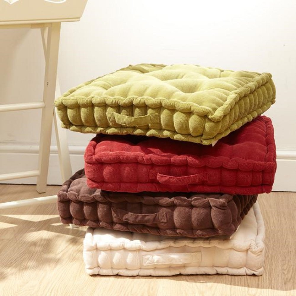 Easylife Booster Cushion 100 Cotton, Spring Back Polyester Filled