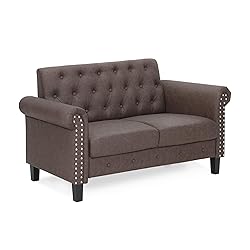 Furinno Bastia Vintage Modern Chesterfield Button