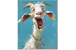 Paint by Numbers Adult Kit Animals, Paint by Numbers Animals, Peinture a Numero Adulte, Easy Painting DIY Craft Kits for Adul