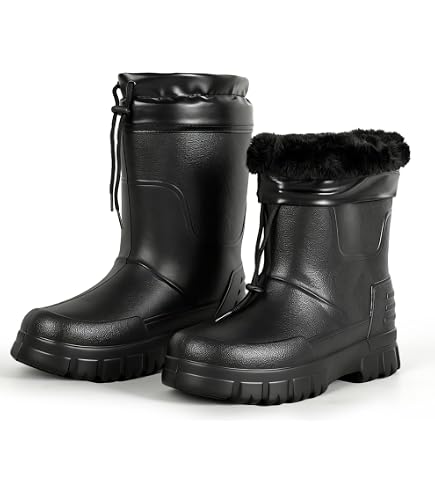 Amazon.com: Toe Warmers Men Waterproof Boot Track BLACK 7/M 