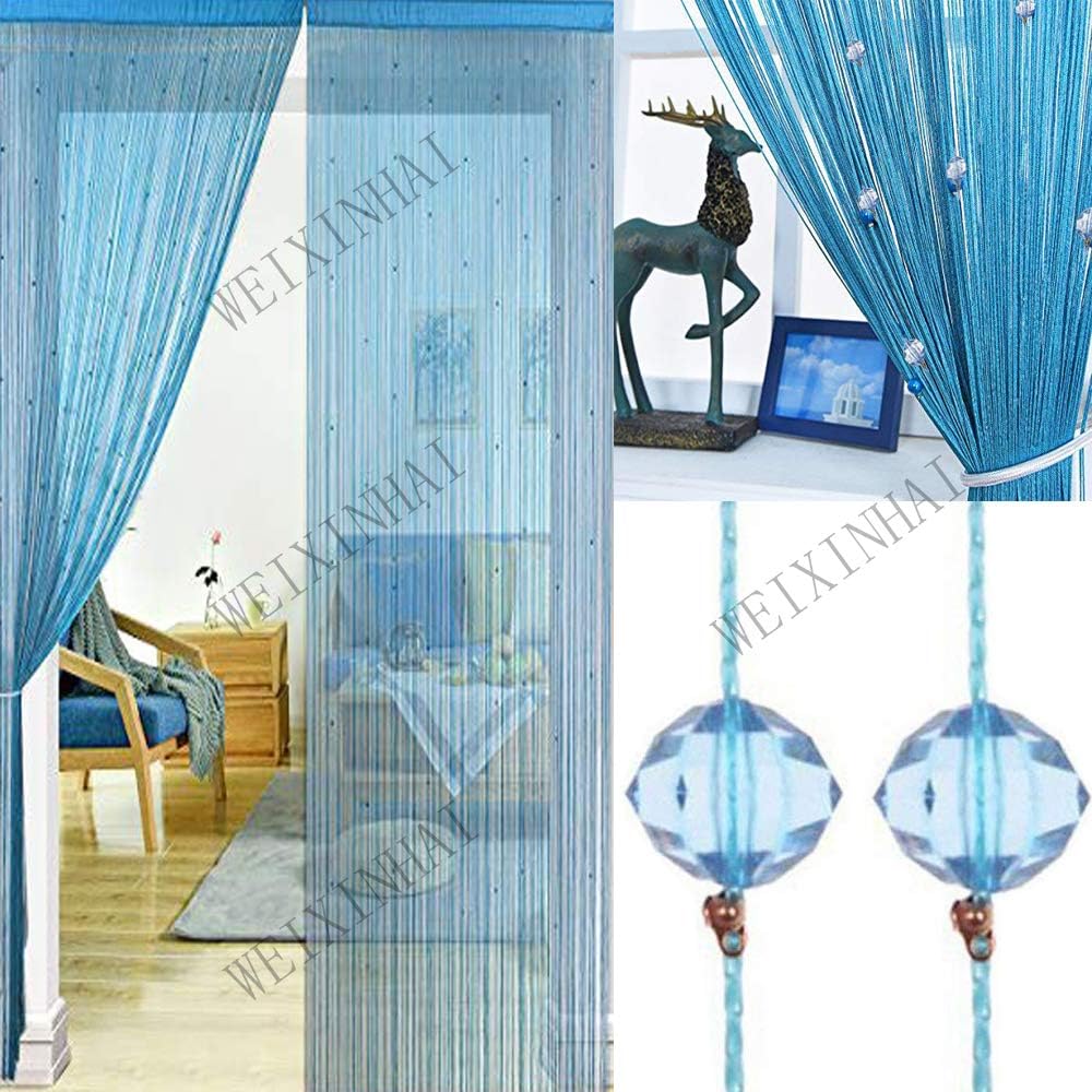 Amazon Com Uniai Tassel Curtains Door Beads Curtains String
