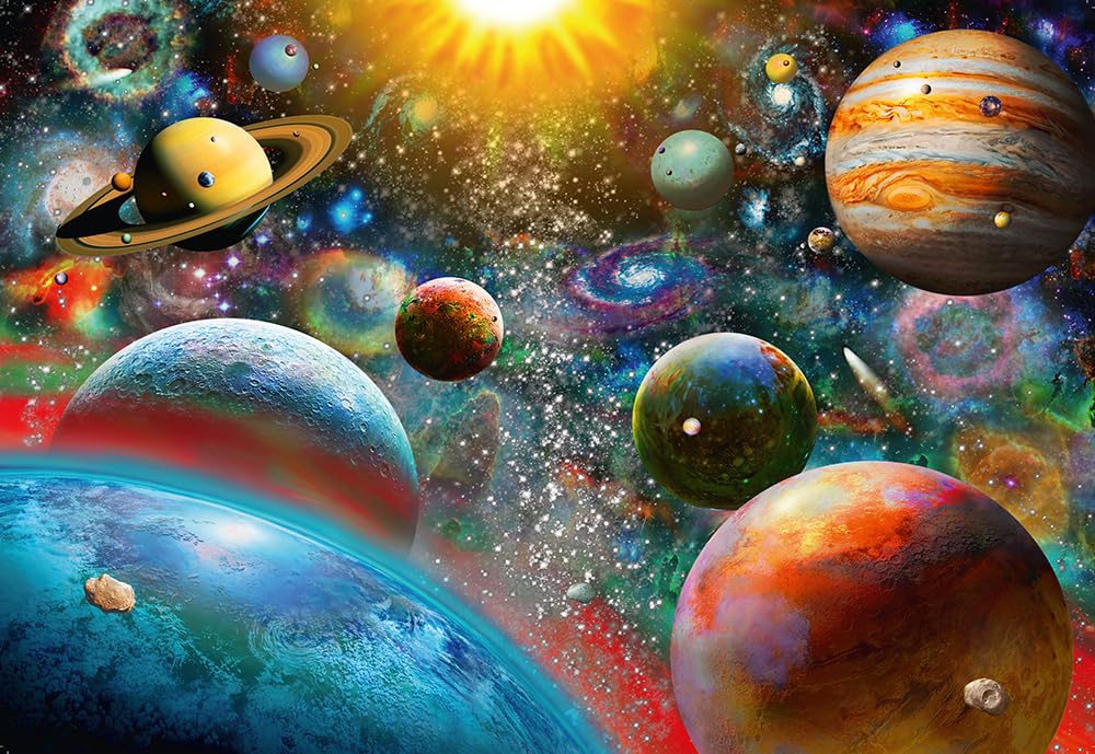 Ravensburger Planetary Vision in Space - 1000 Piece Jigsaw Puzzles for Adults and Kids Age 12 Years Up