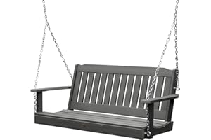 Highwood AD-PORL1-CGE Lehigh Porch Swing, 5 Feet, Coastal Teak