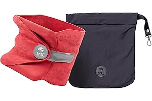 trtl Travel and Airplane Pillow - Real Sleeping Experience on Long Flights - Neck and Shoulder Support - Super-Soft, Lightwei