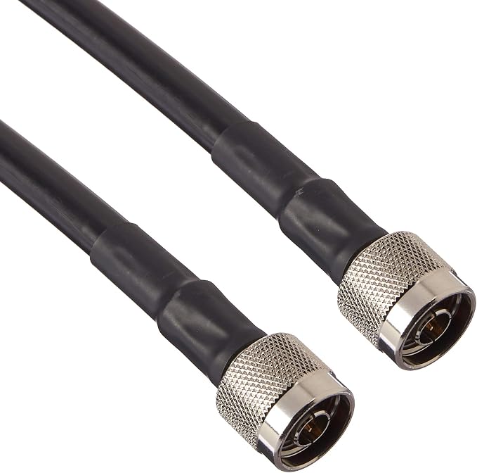 Yashica Tlr Cable Coaxial LMR-400 De 50 Pies (15 M) Con Conector