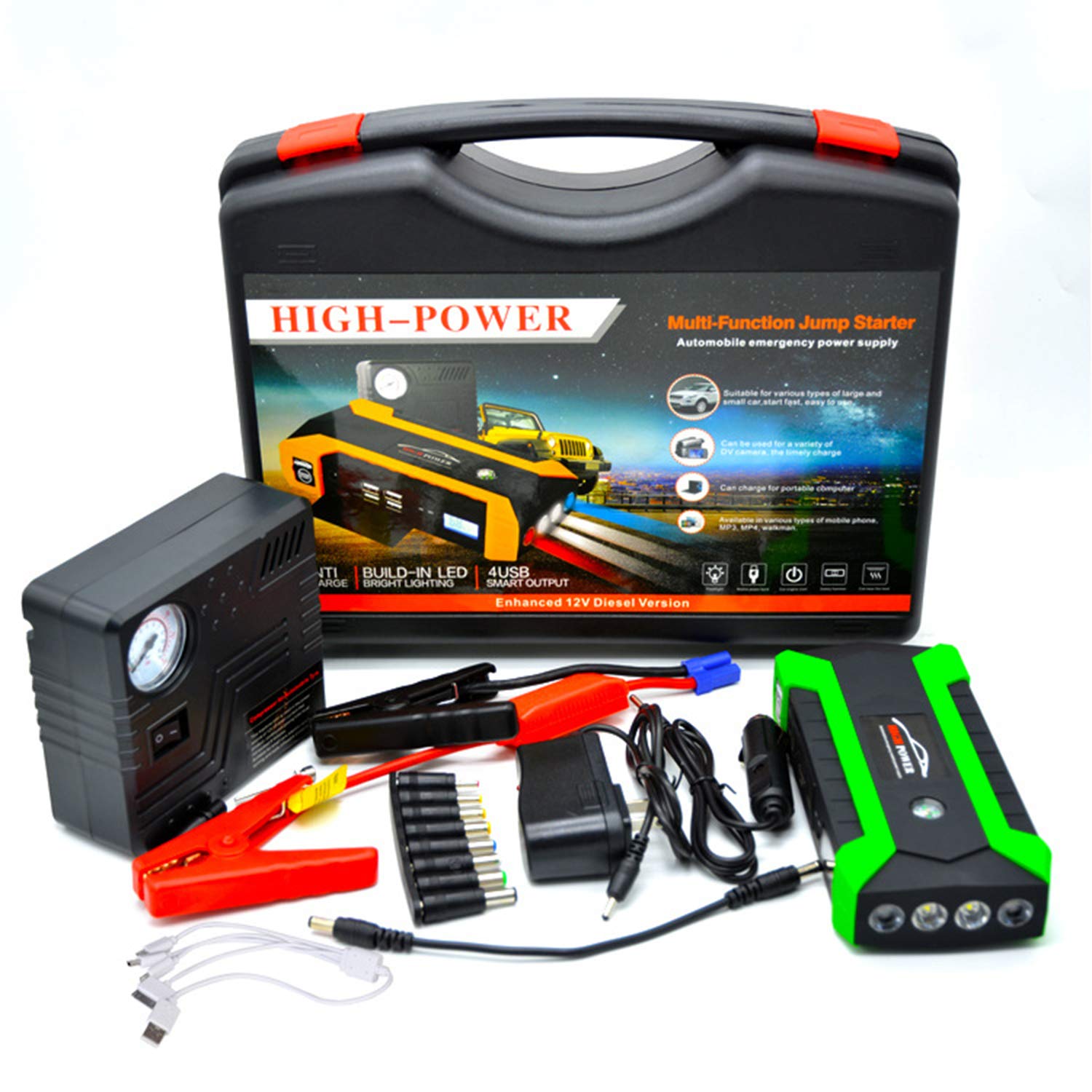 ￼ floureon 16800mah dual usb jump starter power. Multi function jump starter 99800. Старый power jump starter модель sj. Повер банк high power jump starter. Jump starter multi.