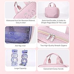 BOYATU Travel Toiletry Bag Hanging Makeup