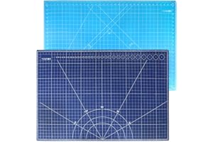 24 x 36 Inch A1 Size Self Healing Cutting Mat,Thickened 5 Layer PVC Construction Craft Mat,Double Sided Cut Mats Non-Slip Per