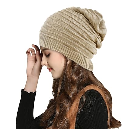 Winter Knitted 2 In 1 Beanie Skul Cap
