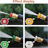 MAIXINNEW 7 Pcs Pressure Washer Nozzle Tips 1/4 Quick Connect 2.5 GPM Set view 5