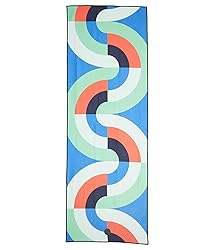 Manduka Repreve Yogitoes Yoga Mat Towel Wavelength