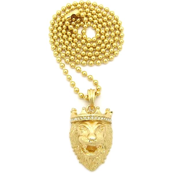 Fashion 21 Micro Lion King Crown Pendant 3mm 24