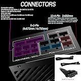 LC-POWER LC1200P V3.0 1200W 80 Plus Platinum Full Modular ATX 3.0 PSU view 2