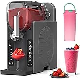 Slushie Machine, Slushy for Home No Ice Need, Soft Serve Ice Cream Maker & Margarita Machine, Auto-Cleaning, 6 Presets for Mi