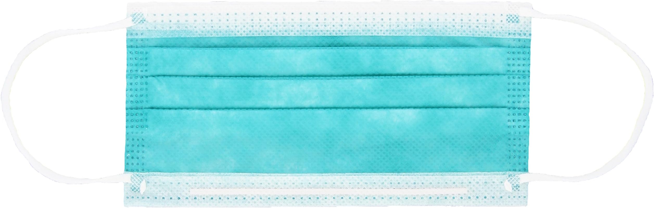 Crosstex GCITE Latex-Free Isofluid Earloop Mask, Teal (Pack of 50)