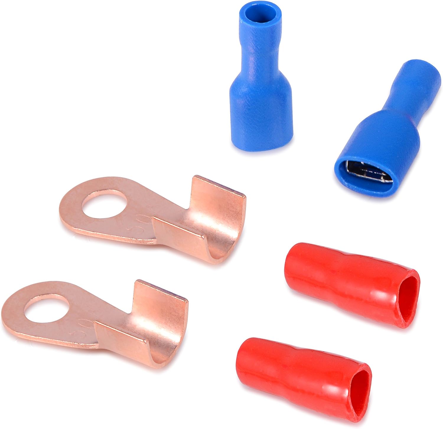 FOSHIO Auto Start Relay Heavy Duty Split Charge Relay Switch 12V 200A SPST 4pin Relay with Terminals and Wire Connection Lug: Automotive