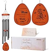 APXAIY Gifts for Mom, Moms Wind Chimes, Mothers Day Moms Birthday Gift from Daughter Son, Best Mom Ever Gift for Mother's Day Christmas Thanksgiving, 26 Inch Wind Chime