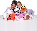 Hug-A-Lumps Axolotl Medium Ally Weighted Plush by ZURU Cuddly Squishy view 7