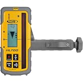 Spectra Precision HL700 Digital Readout Receiver for Basic &amp; Advanced Performance, Huge 5 in (12.7 cm) Reception Height, Front &amp; Rear LCD Displays, Waterproof and Weatherproof