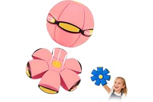 Balle rebondissante magique 2026 pour enfants avec 6 lumières, soucoupe volante magique, jouets interactifs parent-enfant, fa
