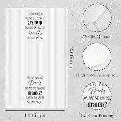 Funny Kitchen Towels Bar Towels Gifts for Bartender
