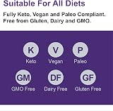 Ketosource Organic Pure C8 MCT Oil 500ml Glass Bottle view 7
