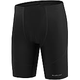 Blueleaf Boys' Swim Jammers Youth Competitive Swim Racing Team Swimsuits Athletic Quick Dry Swimming Shorts UPF 50+