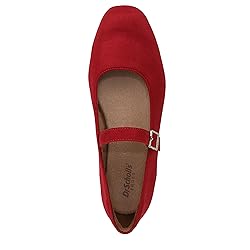 Dr. Scholl's Women's Wexley Mary Jane Flat, Scarlet