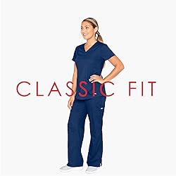 Grey's Anatomy Women's Two Pocket V-Neck Scrub Top
