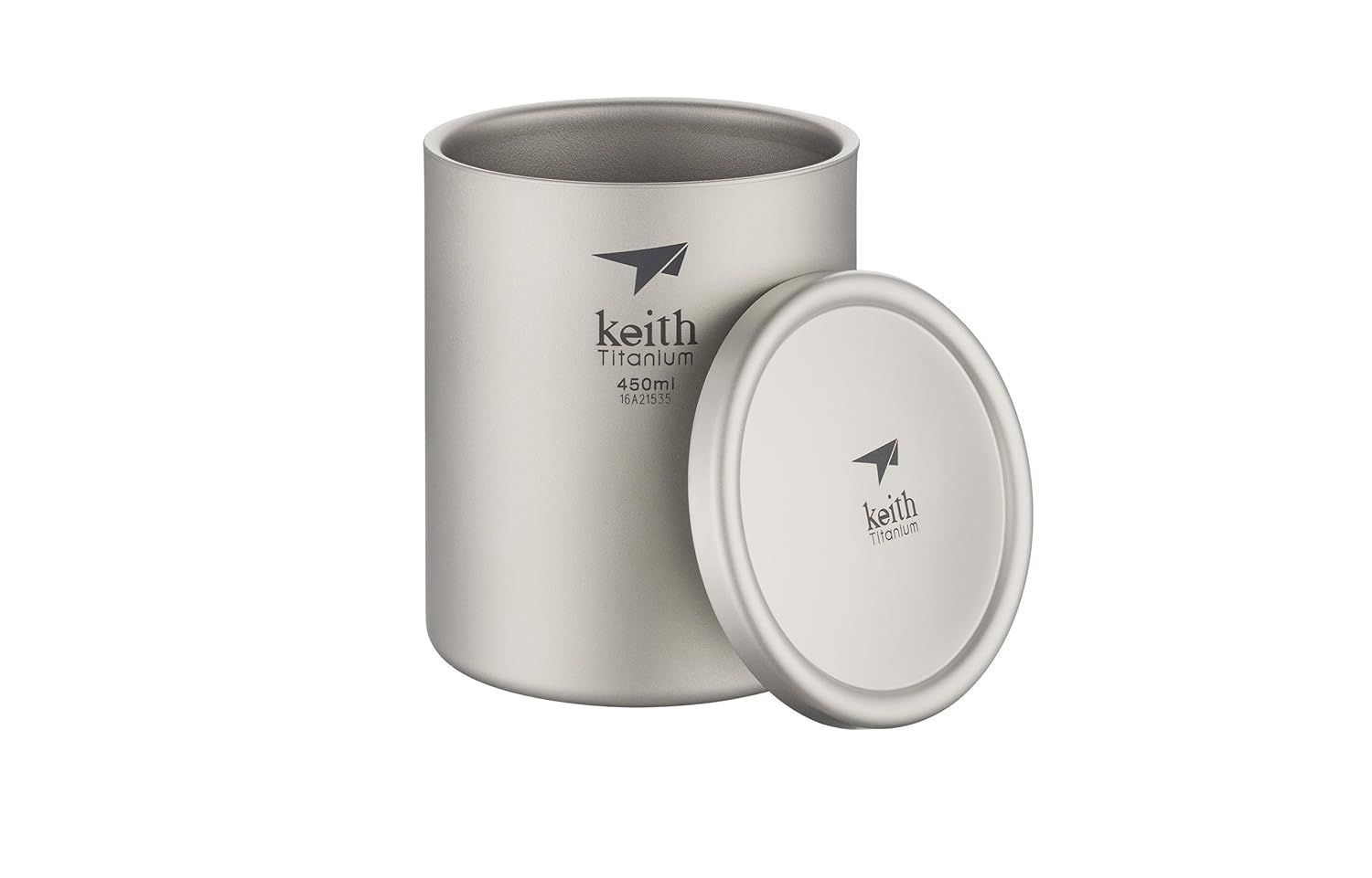 With Mug B06xtylx74 Oz Keithチタンti3342 Fl Double Wall 15 2 Lid マグシェラカップ 激安本物