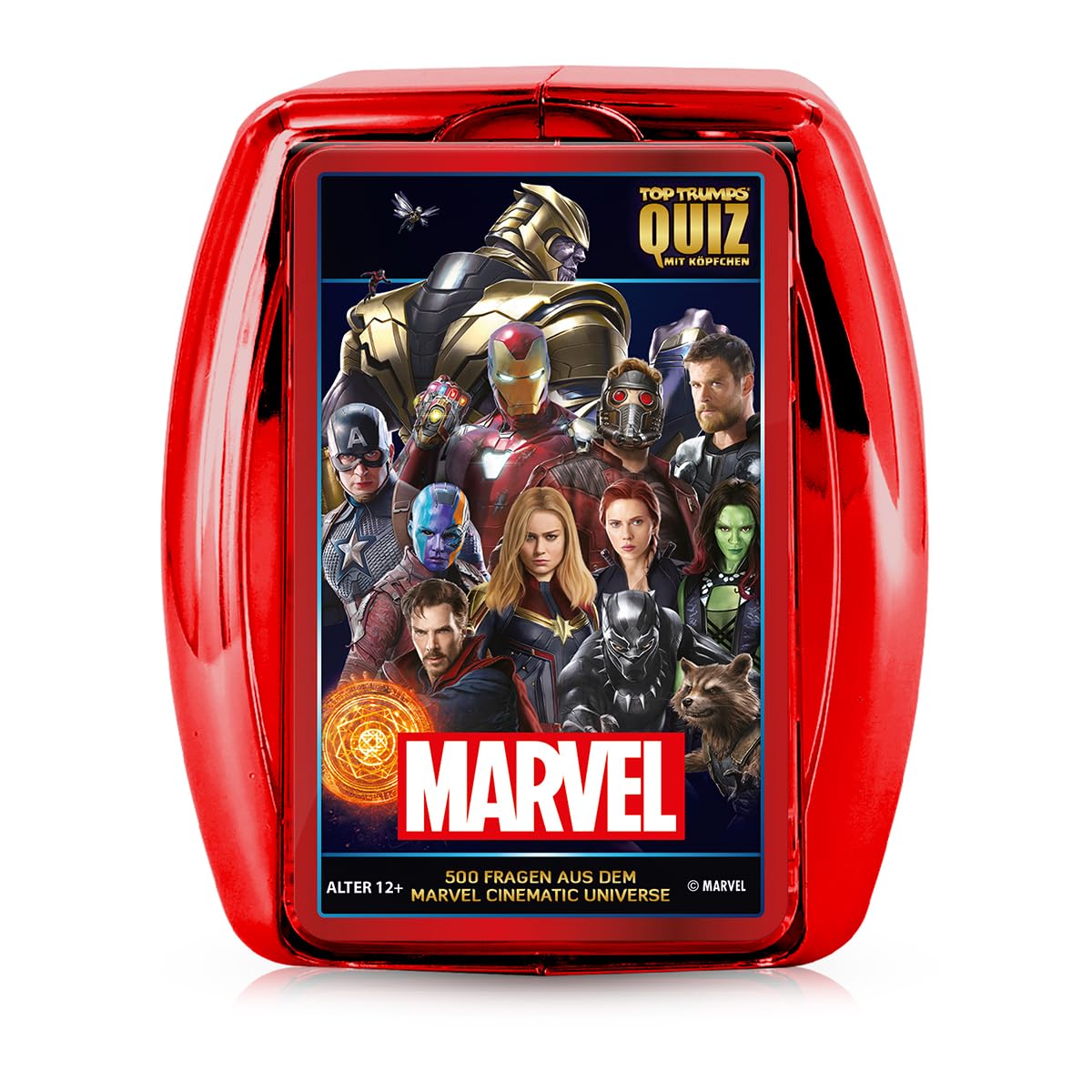 TOP TRUMPS QUIZ - Marvel Quiz-Spiel - Marvel Fanartikel - Alter 12+ - Deutsch