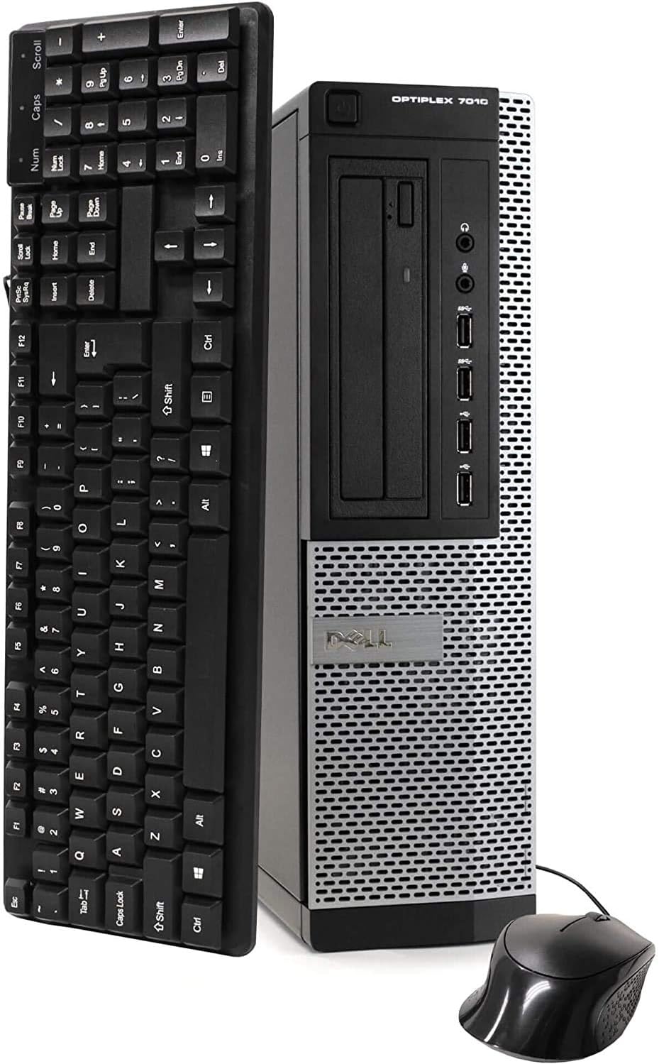 Dell Optiplex 7010 Business Desktop Computer (Intel Quad Core i5-3470 3.2GHz, 16GB RAM, 1T SSD, USB 3.0, DVDRW, Windows 10 Professional) (Renewed)