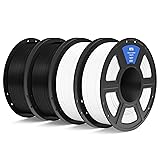 ELEGOO PETG Filament 1.75mm Black & White 4KG, 3D