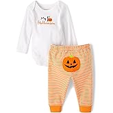 The Children's Place Unisex Baby My First,long Sleeve Bodysuit and Pants, 2 Piece Set