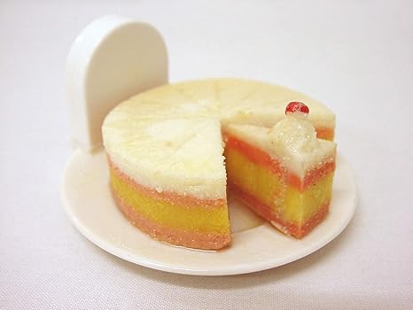 IMAN NEVERA PLASTICO PLATO CON TARTA BIZCOCHO REPOSTERIA POSTRE ...