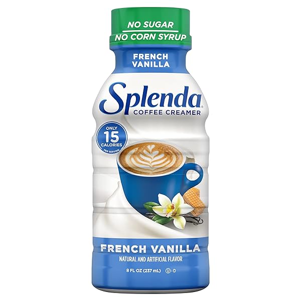 SPLENDA SUGAR FREE, LOW CALORIE FRENCH VANILLA COFFEE...