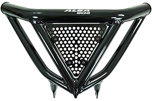 Compatible with theYamaha Raptor 700 all years and models Intimidator Front Bumper Black by Alba Racing